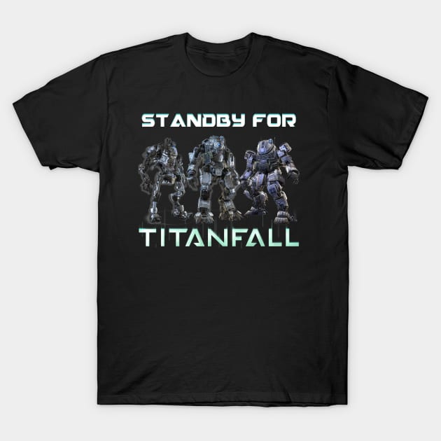 TITANFALL T-Shirt by amirshazrin